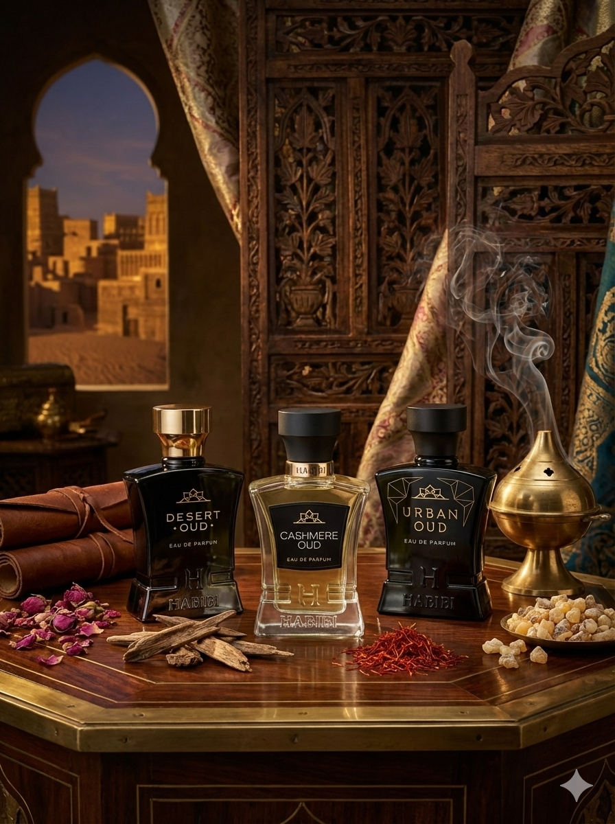 Oud Explorer Trio - Set of 3 – Habibi NY Oud Explorer Trio - Set of 3 – Habibi NY