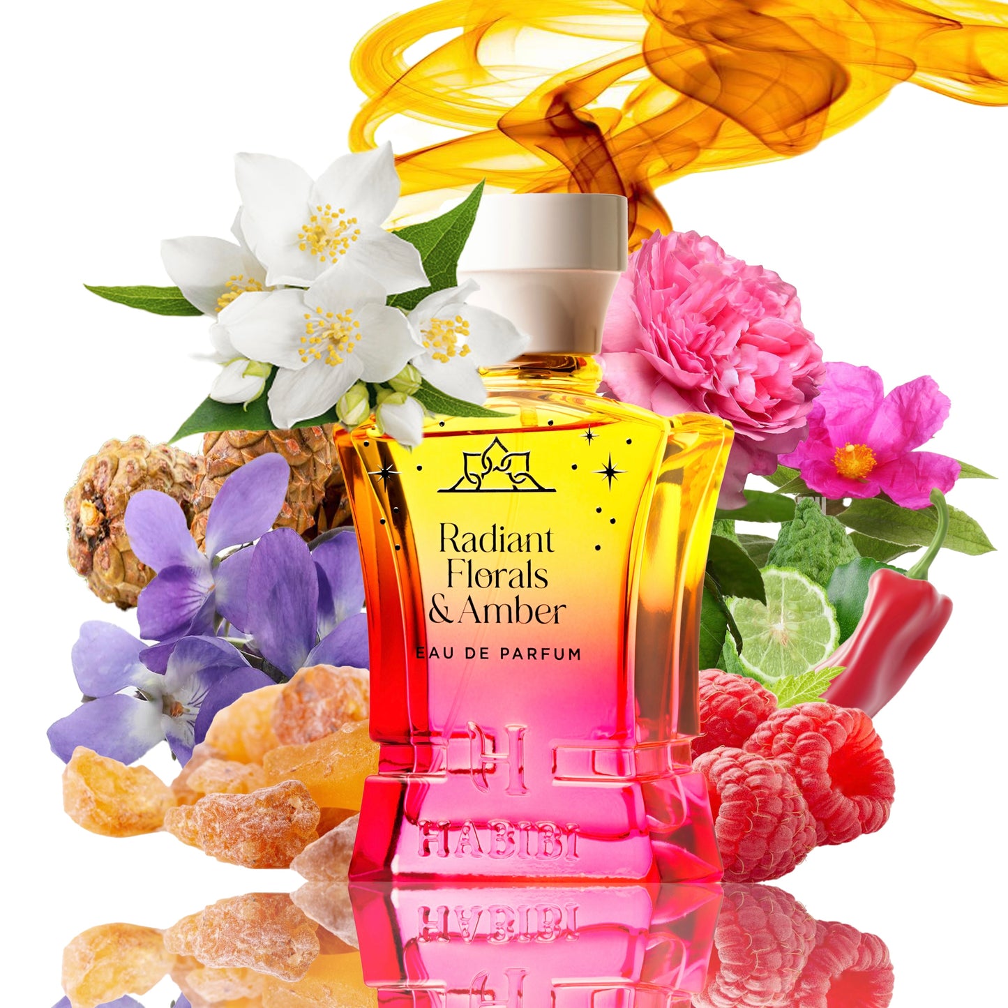 Radiant Florals & Amber for Woman