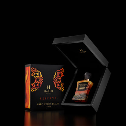 Rare Woods Elixer: A luxurious Cologne in a brown bottle, offering rich and complex notes for a truly sophisticated scent experience.