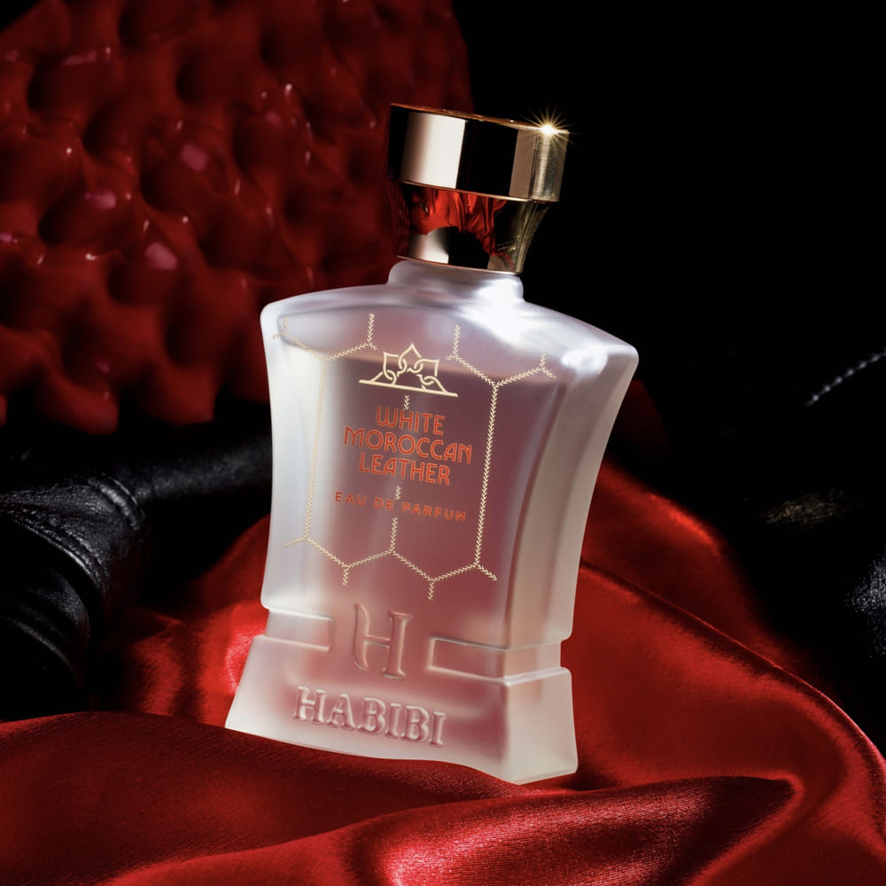 White Moroccan Leather Fragrance by habibi ny