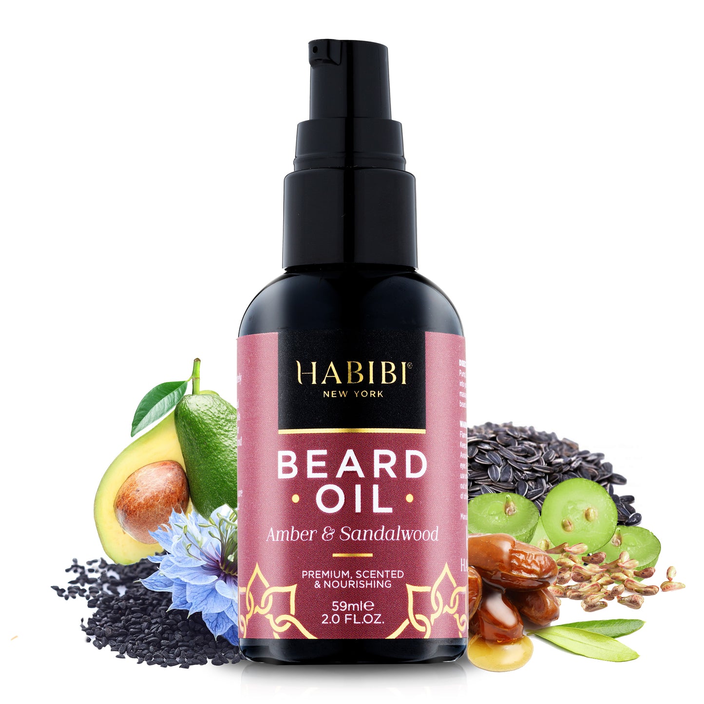 Amber & Sandalwood Beard Oil