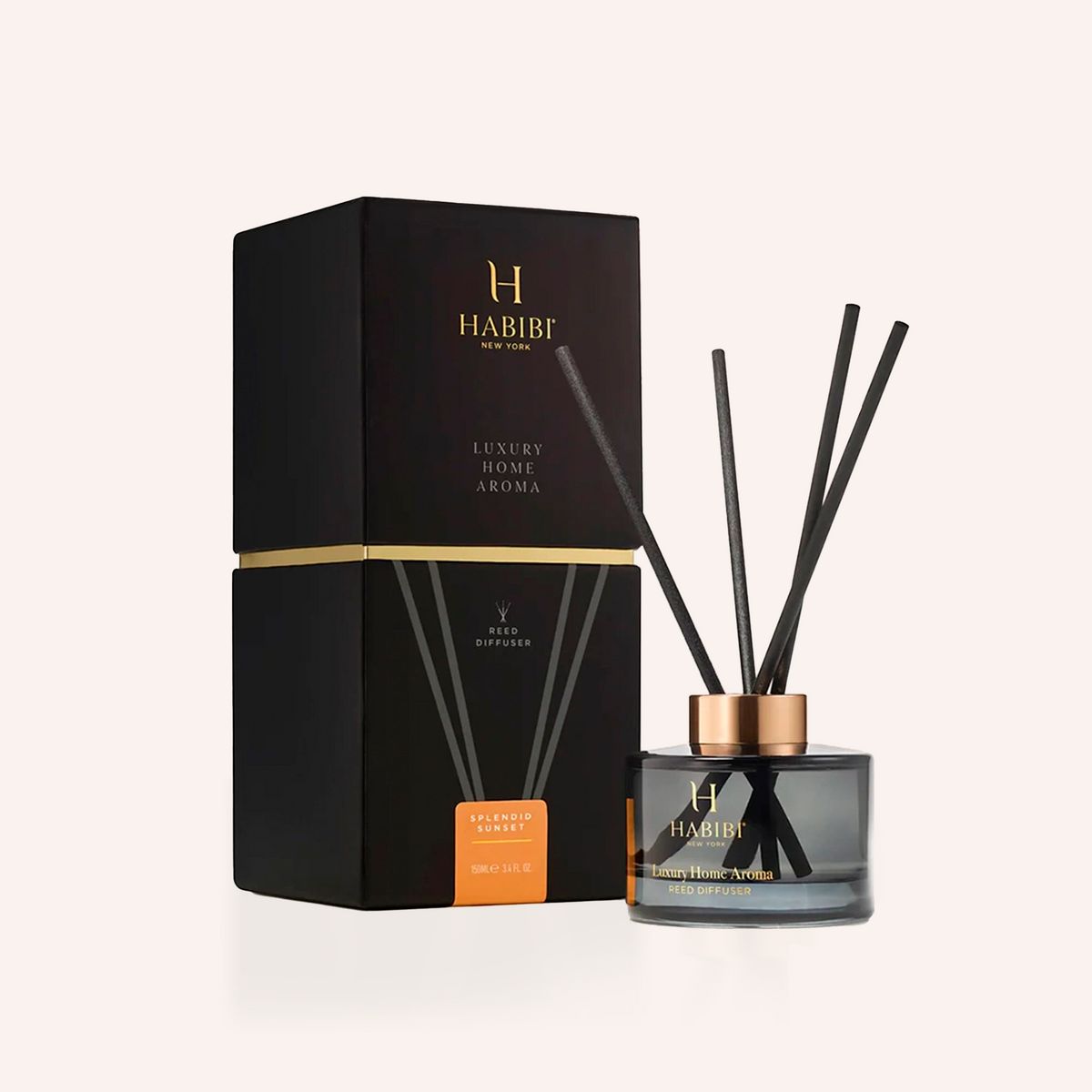 S*P様 Neighborhood Blended Diffuser 310 2 Splendid Sunset Reed Diffuser | Best Fragrance - Habibi NY