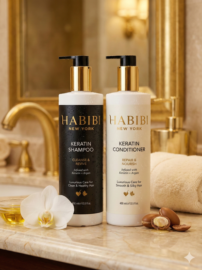 Keratin Hair Ritual Set - Shampoo + Conditioner