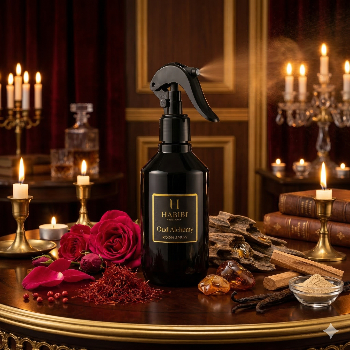 Oud Alchemy — Luxury Room & Linen Spray