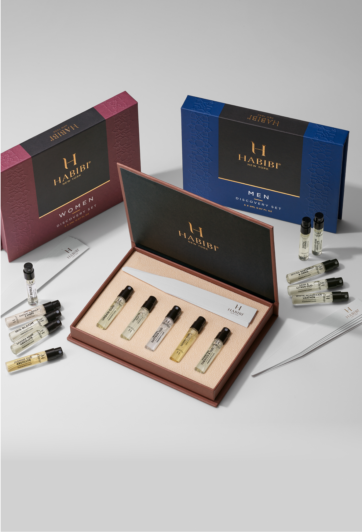 Men's, Women's & Oud Sample Sets