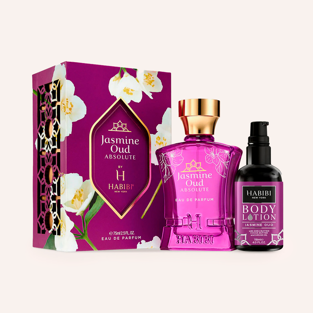 Jasmine Oud & Body Lotion | Scent and Skincare in One – Habibi NY