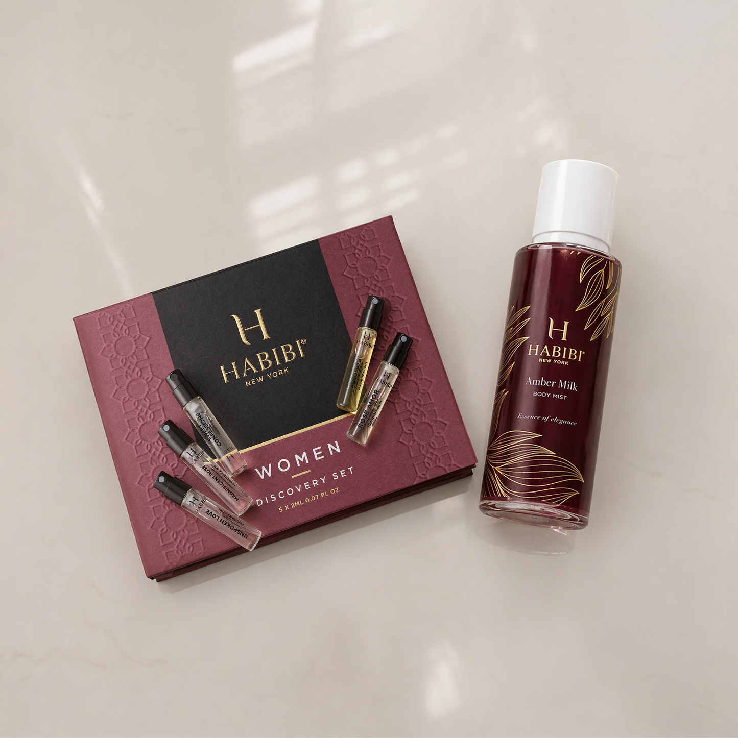 Women's Signature Bundle — Discovery Set + Amber Milk Body Mist
