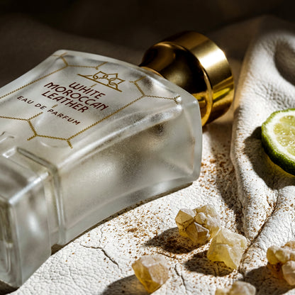 White Moroccan Leather