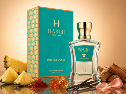 Solstice Dunes bottle with luxury gift box