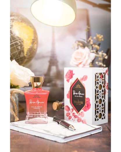 ROSE AMOR | FOR HER EDP 2.5 FL. OZ. & BODY LOTION FL. 4 O.Z