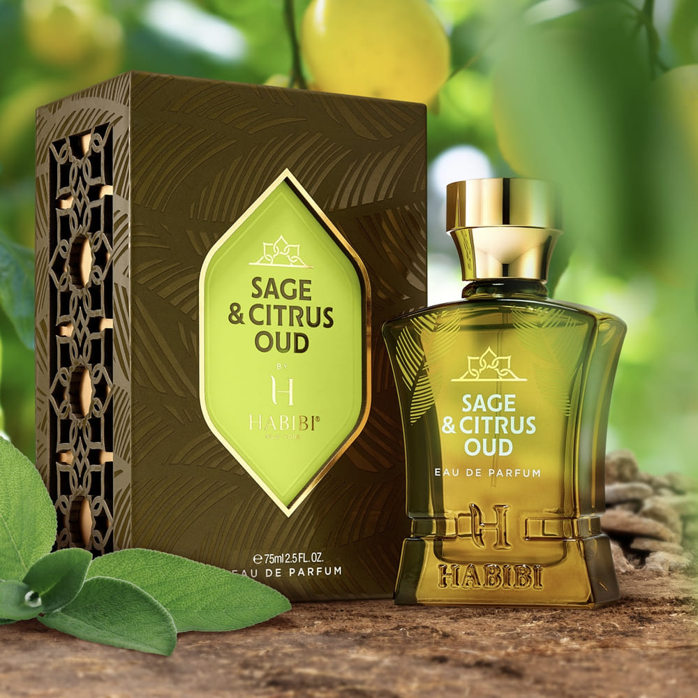 Luxury Sage and Citrus Oud | Best Fragrance for Men – Habibi NY